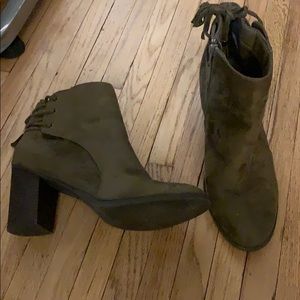 Green booties